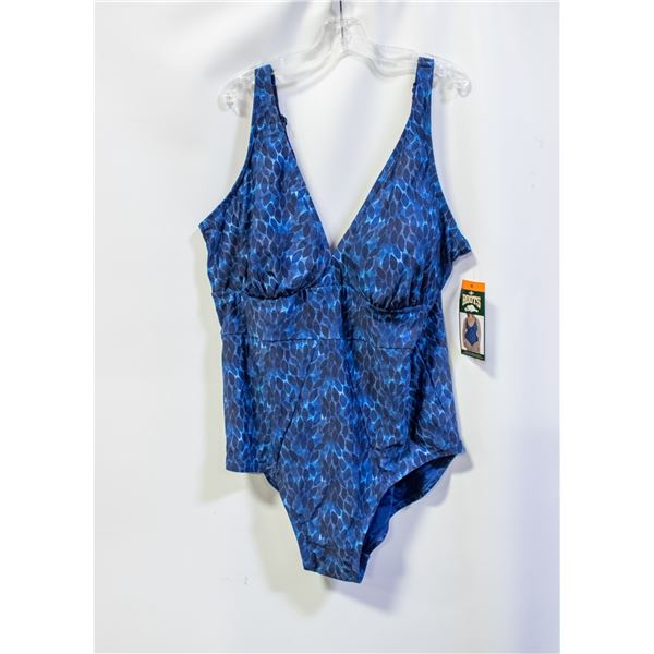 NEW WOMENS SZ 16 ROOTS 1PCS SWIMSUIT