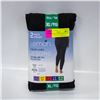 Image 1 : NEW LEMON 2 PACK WOMENS XL FLEECE LINED LEGGINGS