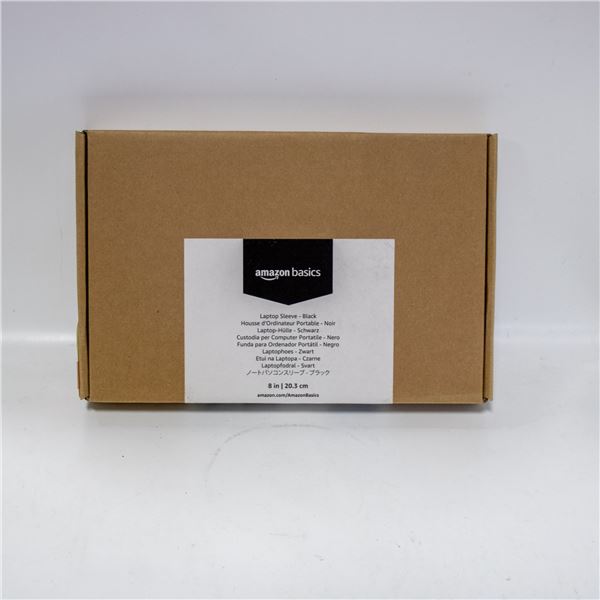 NEW LAPTOP SLEEVE BLACK - 8"