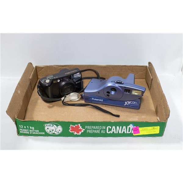 LOT OF 2 CAMERAS POLAROID & FUJI
