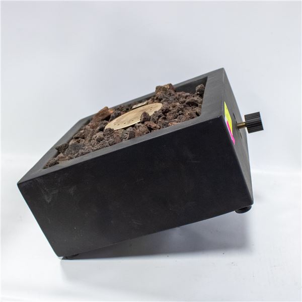 GAS TABLETOP FIRE PIT. MOUNTS THROUGH AN