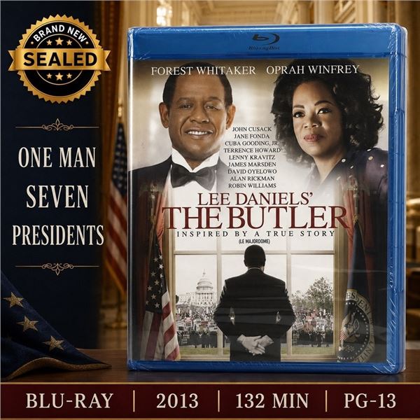 NEW BLU-RAY "THE BUTLER" FOREST WHITAKER 2013