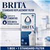 Image 1 : NEW BRITA STANDARD REPLACEMENT WATER FILTER