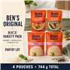 Image 1 : 4 BEN'S ORIGINAL RICE POUCHES VARIETY BB 02/27