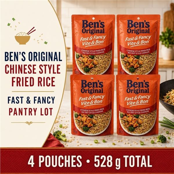 4 BEN'S CHINESE STYLE FRIED RICE 132G BB 01/27