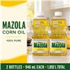 Image 1 : 2 MAZOLA CORN OIL 946ML BB 03/27
