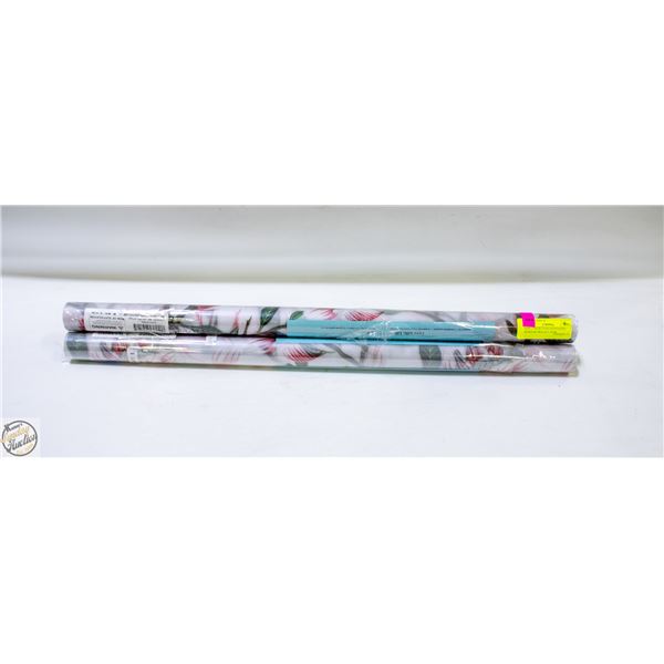 NEW 3PK COAVAS "STAINED GLASS" WINDOW PRIVACY FILM