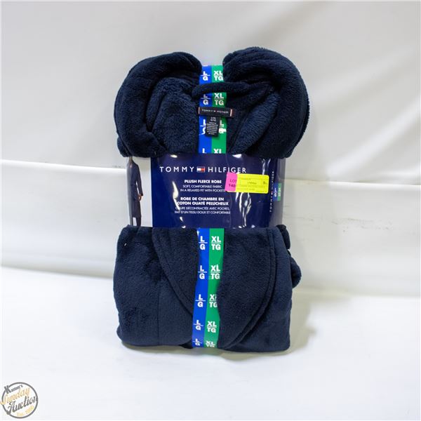 NEW TOMMY HILFIGER UNISEX PLUSH FLEECE ROBE