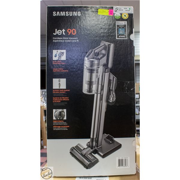 NEW SAMSUNG JET 90 CORDLESS STICK VACUUM