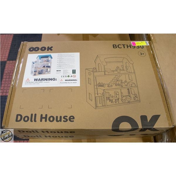 BRAND NEW OOK BCTH930 CHILDRENS DOLLHOUSE