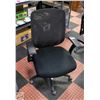 Image 1 : BLACK ERGONOMICAL BACK SUPPORT OFFICE CHAIRS WITH