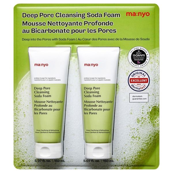 NEW PACK OF 2 MA:NYO DEEP PORE CLEANSING SODA