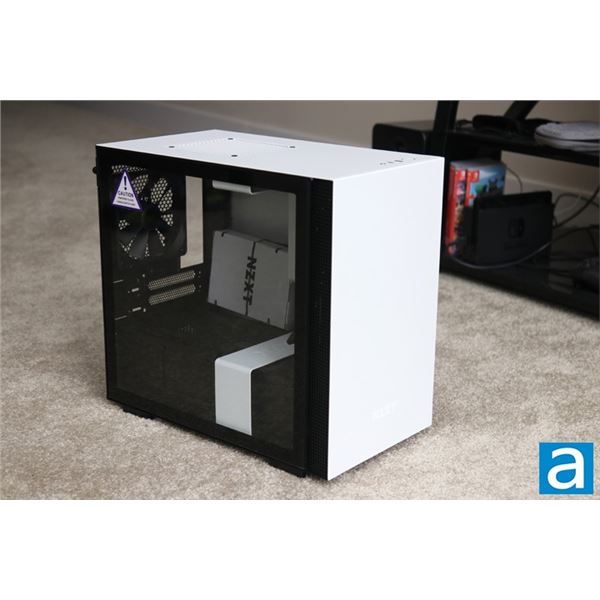 BRAND NEW NZXT H210I WHITE MINI ITX COMPUTER CASE