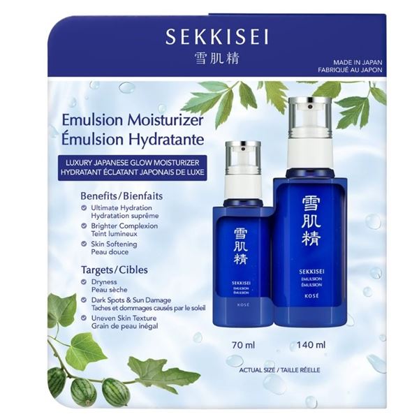 NEW SEKKISEI EMULSION MOISTURIZER 140ML + 70ML
