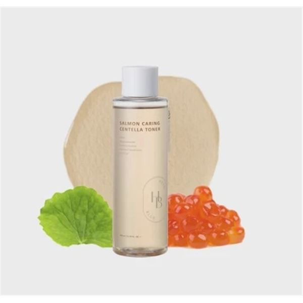 BRAND NEW HEVEBLUE SALMON CARING TONER 2 X 200ML