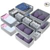 Image 1 : NEW CYFAZA 16 PACK FOLDABLE DRAWER ORGANIZER