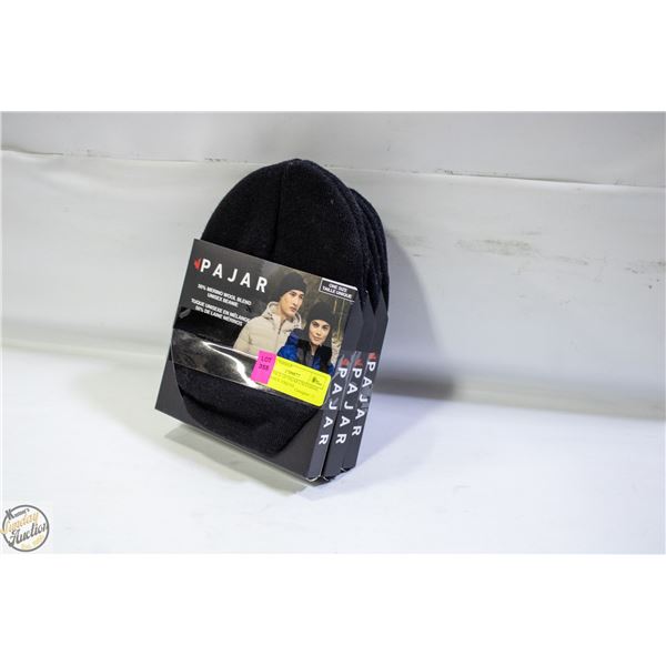 NEW 3 PACK OF PAJAR UNIVERSAL SIZE UNISEX TOQUES