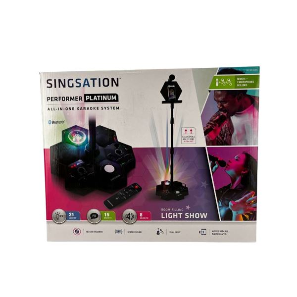 SING STATION PERFORMER PLATINUM ALL IN 1 KARAOKE