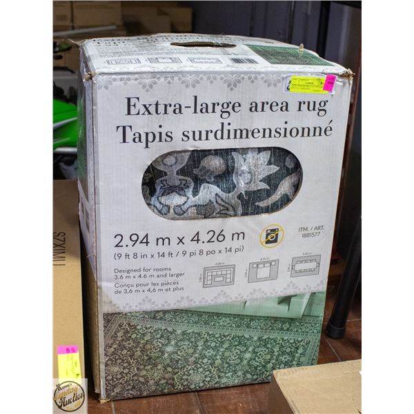 NEW APACHE MILLS EXTRA LARGE 9'8" X 14' AREA RUG
