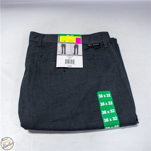 NEW TED BAKER STRAIT LINE PANT SZ 38 X 32