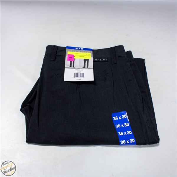 NEW TED BAKER STRAIT LINE PANT SZ 36 X 30