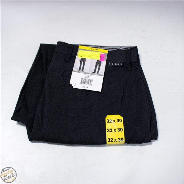 NEW TED BAKER STRAIT LINE PANT SZ 32 X 30