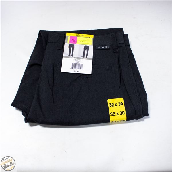 NEW TED BAKER STRAIT LINE PANT SZ 32 X 30