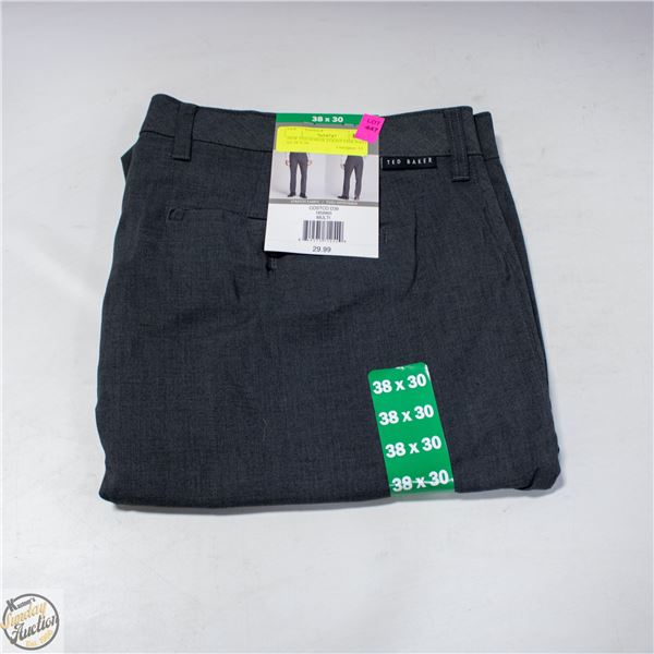 NEW TED BAKER STRAIT LINE PANT SZ 38 X 30