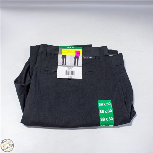 NEW TED BAKER STRAIT LINE PANT SZ 38 X 30