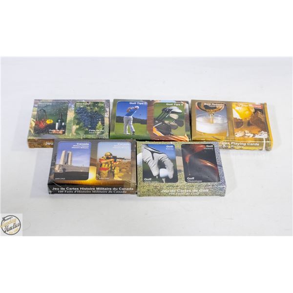 SEALED 5 FINDERS 2-DECK PLAYING