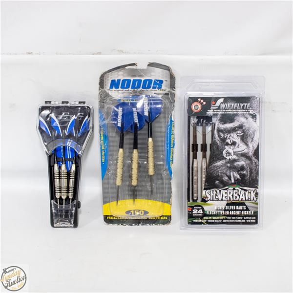 NEW/UNUSED 3 DARTS SETS EASTPOINT,