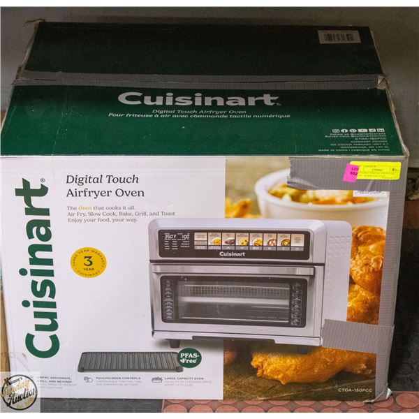 CUISINART DIGITAL AIR FRYER OVER - STAINLESS STEEL