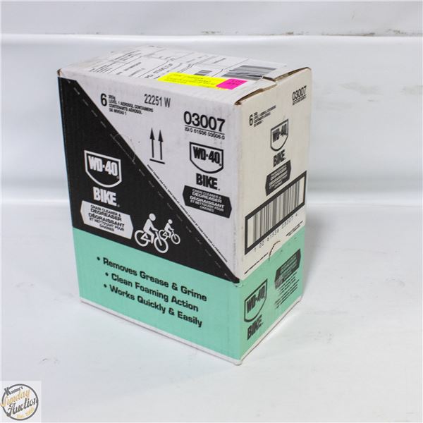 CASE OF 6 CANS OF WD 40 DEGREASER