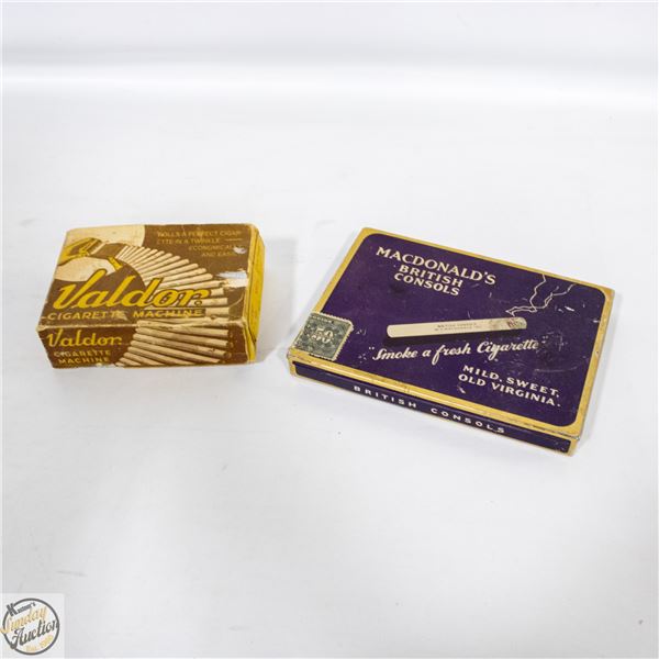 VINTAGE VALDOR CIGARETTE MACHINE