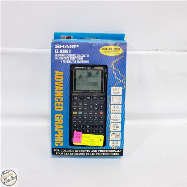 SHARP EL-9300C ADVANCED GRAPHIC CALCULATOR