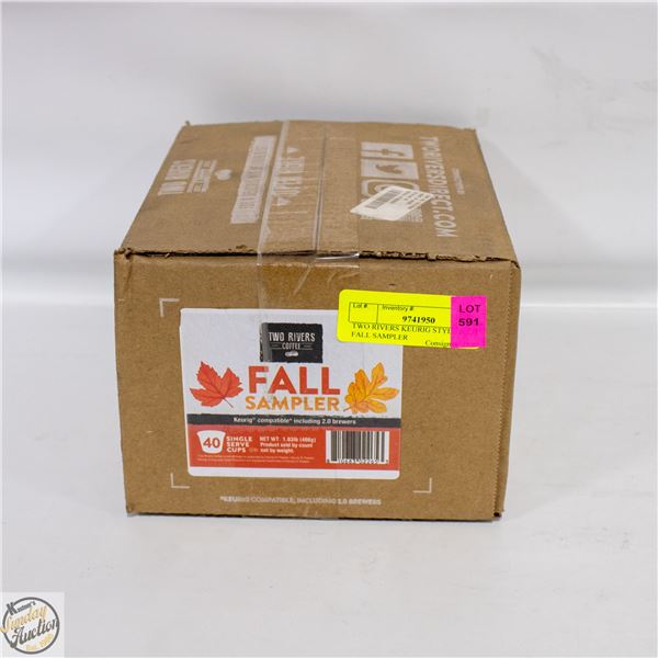TWO RIVERS KEURIG STYLE PODS FALL SAMPLER