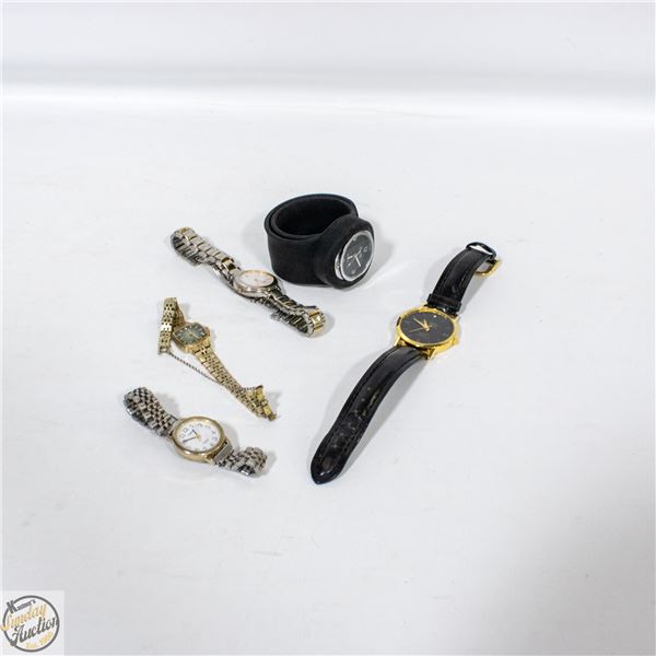 ESTATE USED WATCH LOT - NEED BATTERIES & TLC