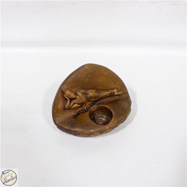 VINTAGE MEDEE FRENCH POTTERY BUDDAH