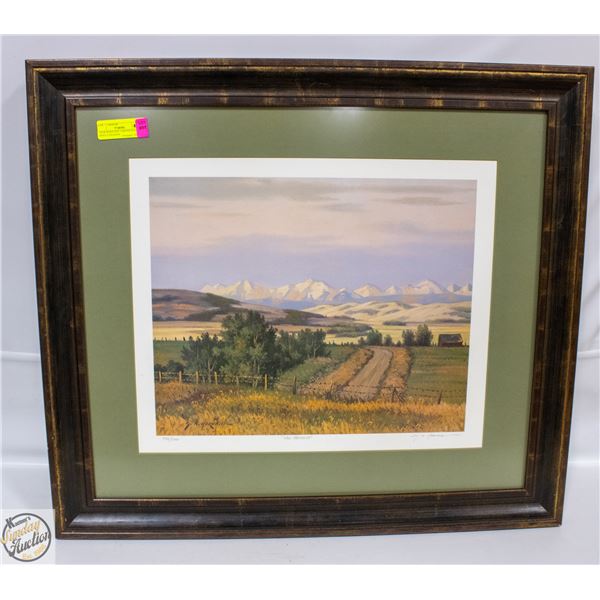 "NEW HORIZONS" LIMITED EDITION PRINT CANADIAN