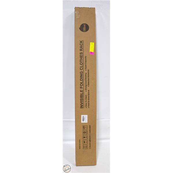 INVISIBLE FOLDING CLOTHES RACK, 100CM (40 IN),