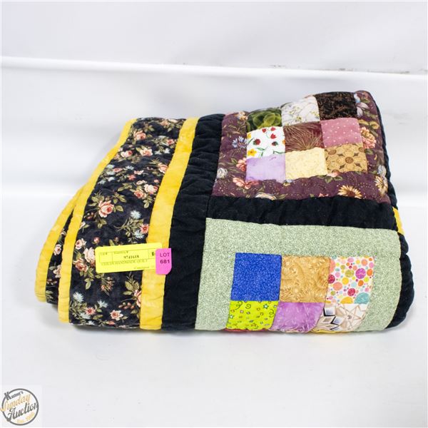 CHILDS HANDMADE QUILT