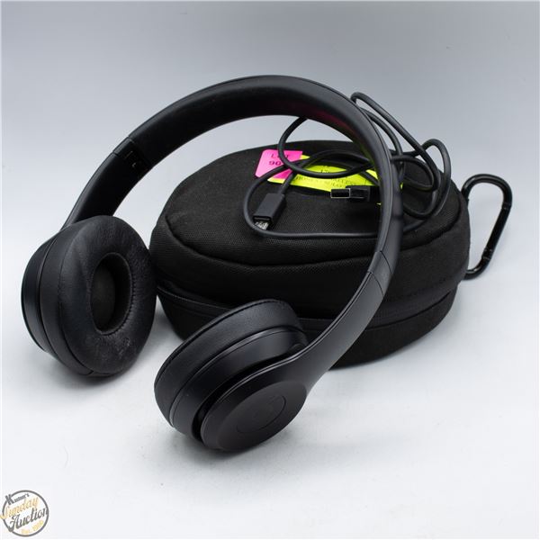 BEATS BY DRE WIRELESS HEADPHONES - SOLO 3 - BLACK