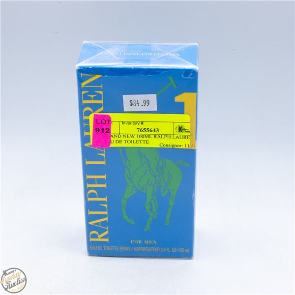 BRAND NEW 100ML RALPH LAUREN EAU DE TOILETTE