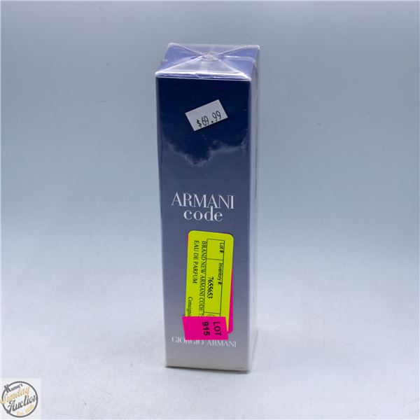 BRAND NEW ARMANI CODE 75ML EAU DE PARFUM