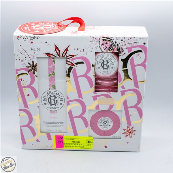 BRAND NEW ROGER A& GALLET 100ML PERFUME GIFT SET