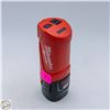 Image 1 : MILWAUKEE M12 2AH BATTERY W/ TOP-OFF POWER SUPPLY