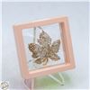 Image 1 : NEW MAPLE LEAF LEAF CLEAR RHINESTONES ACCENT