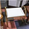 Image 1 : VINTAGE BRASS DOORWAY BENCH