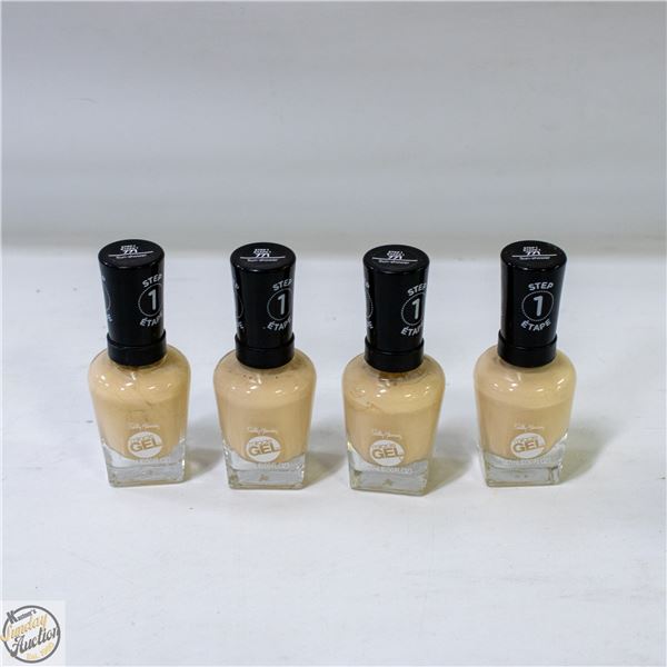 LOT OF 4 NEW NAIL POLISH