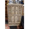 Image 1 : RESTORED VINTAGE DELCRAFT BEDROOM CABINET RUSTIC W